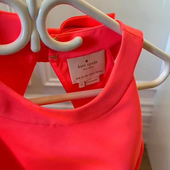 Kate Spade Coral Cupcake Dress - Picture 5 of 8
